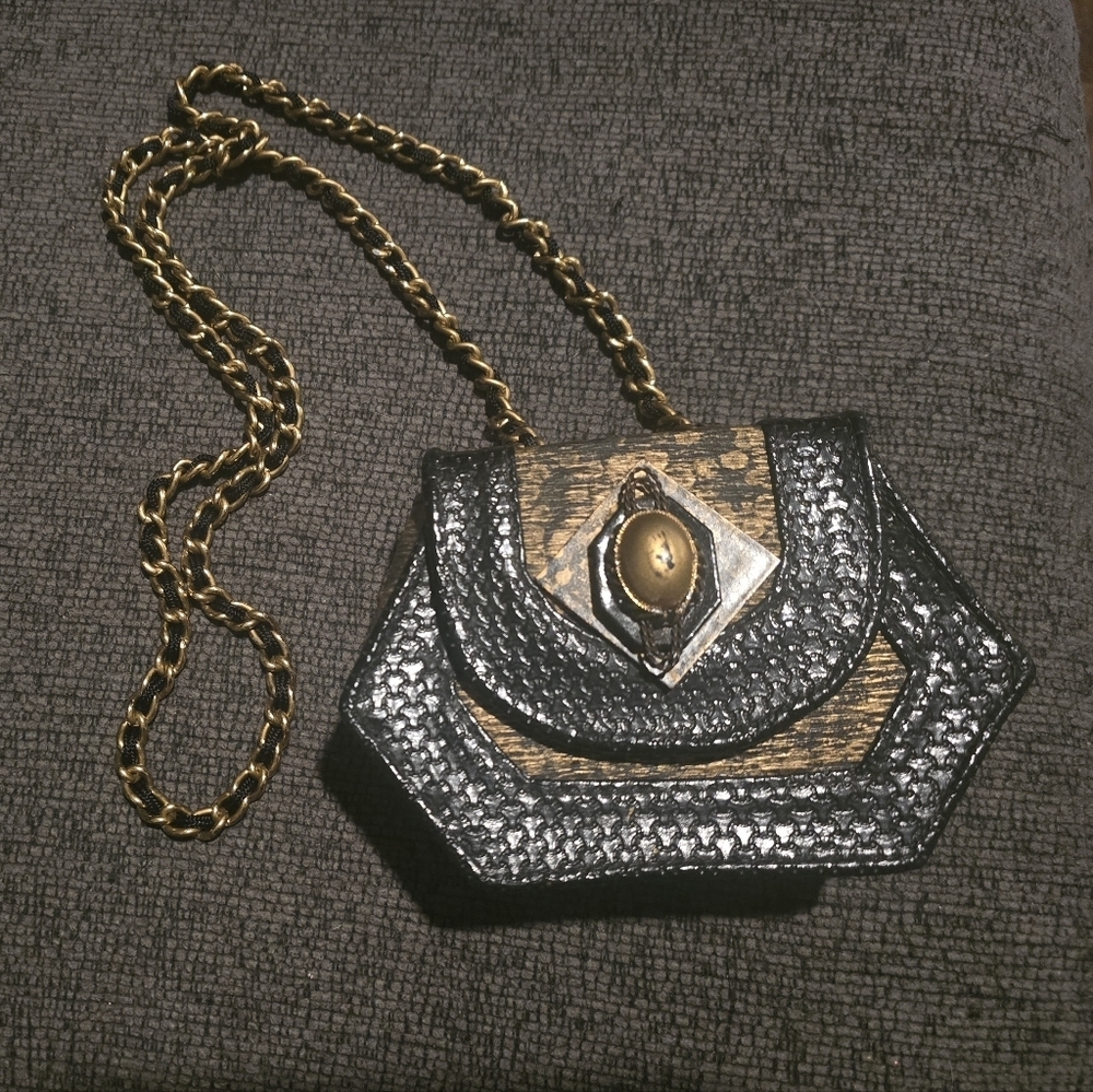 Vintage Hard Shell Phillipines Purse